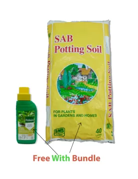 INDOOR BUNDLE OFFER 36 WITH FREE POTTING SOIL  AND POKON