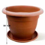 CIRCLE POT TERRA COTTA 70 CM