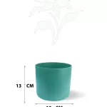 CIRCLE POT (Turquoise)