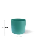 CIRCLE POT (Turquoise)