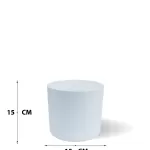 CIRCLE POT (WHITE)