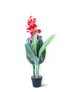 CANNA RED  (Artificial) - HEIGHT 80CM