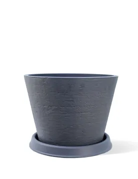 TIRSO FIBER POT GRAY 55 CM