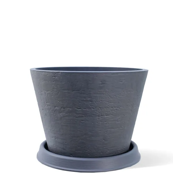 TIRSO FIBER POT GRAY 55 CM