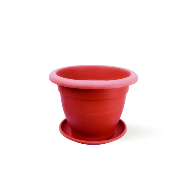 CIRCLE POT COLORY PINK 33CM