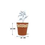 CIRCLE POT 25CM - T.COTTA (ROSA) - Image 3