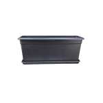 RECTANGLE POT 90*40 DARK GRAY