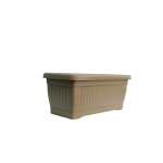 RECTANGLE POT 40*20CM BIEGE - Image 3