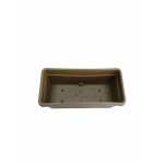 RECTANGLE POT 40*20CM BIEGE - Image 2