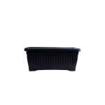 RECTANGLE POT 40*20 BROWN