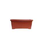 RECTANGLE POT 40*20 TERRACOTTA