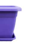Square Plastic Pot – 40 CM (Purple) - Image 2