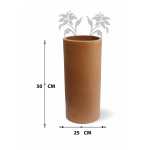 Tall Clay Planter – 50 CM - Image 3
