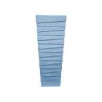 SIMIRNA-GRAY-FIBER GLASS PLANTER 36*36*86