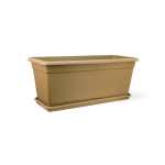 RECTANGLE POT 70*30CM BIEGE - Image 2