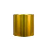 ALUMINIUM POT GOLD WITHOUT WHEELS 35CM
