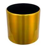 ALUMINIUM POT GOLD WITHOUT WHEELS 40CM - Image 2
