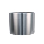 ALUMINIUM POT SILVER 50CM (WITHOUT WHEELS)