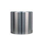 ALUMINIUM POT SILVER 35CM (WITHOUT WHEELS)