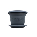 Greek Pattern Plastic Pot – 40CM