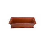Rattan Rectangle Plastic Planter – 17 CM - Image 3