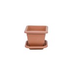Square Plastic Pot – 17 CM - Image 2