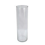 TALL GLASS POT 12*30 CM - Image 2